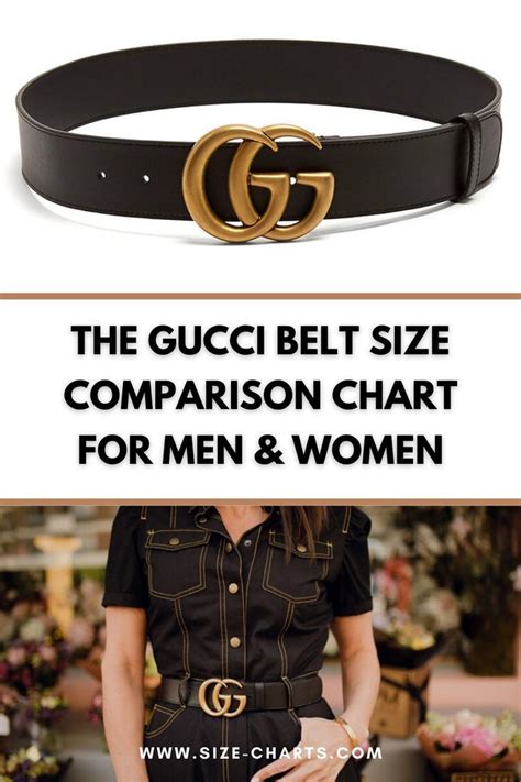 gucci belt sizing guide|Gucci belt size comparison.